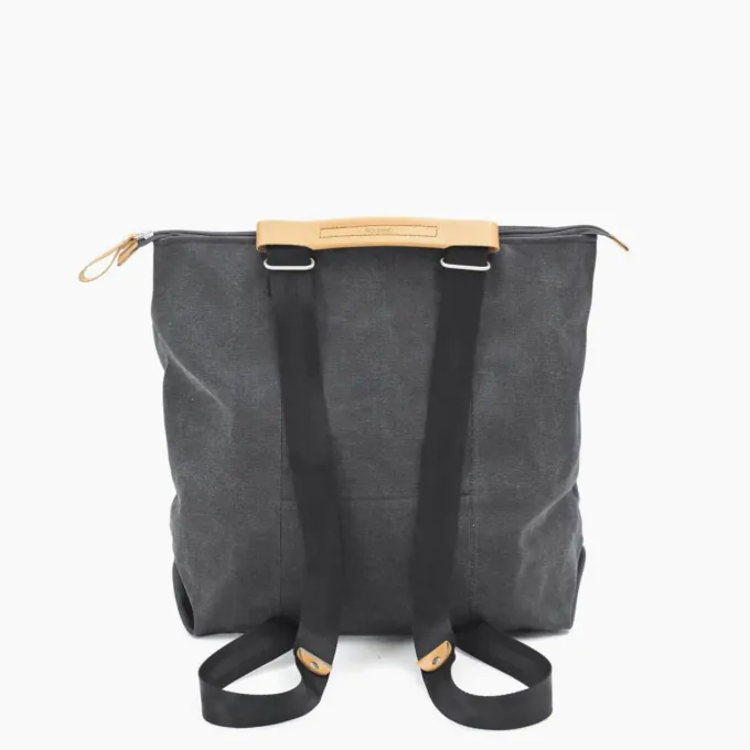 Black Structured Tote