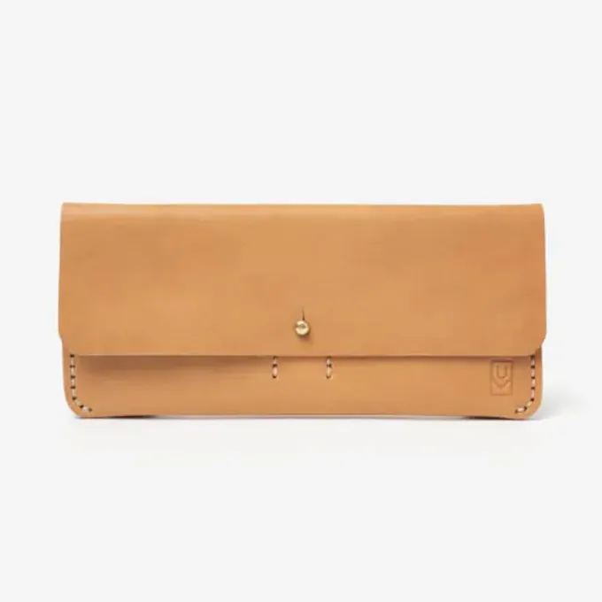 Tan Envelope Wallet